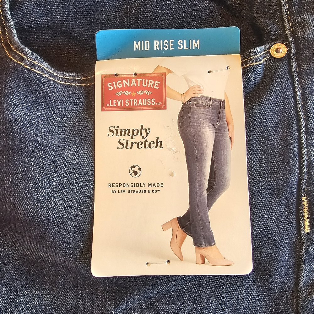 Levi Strauss Jeans & Terra Sky T Shirts Outfit NWT 24M/3X - Picture 2 of 4